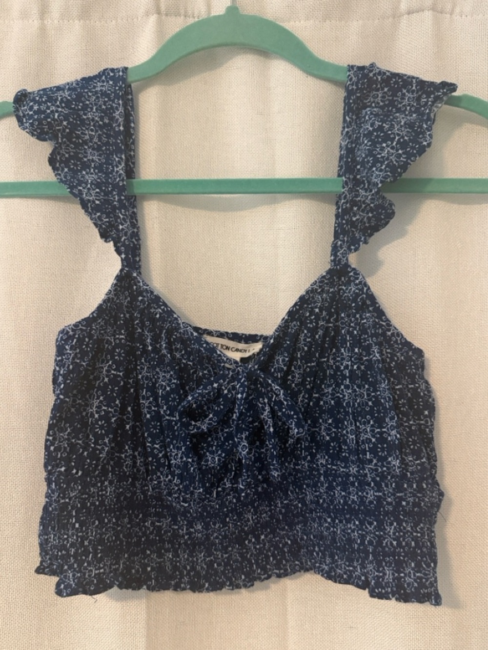 Navy / Blue Women’s Crop Top
